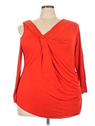 Torrid 3/4 Sleeve T-Shirt (view 1)