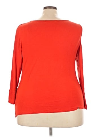 Torrid 3/4 Sleeve T-Shirt (view 2)