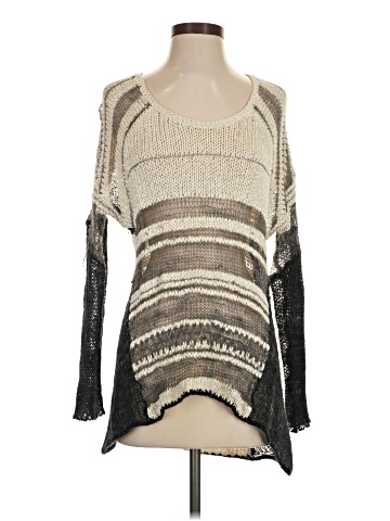 Helmut Lang Silk Pullover Sweater (view 1)