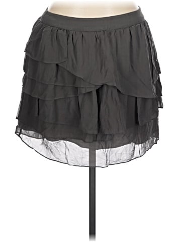 Garnet Hill Silk Skirt (view 1)