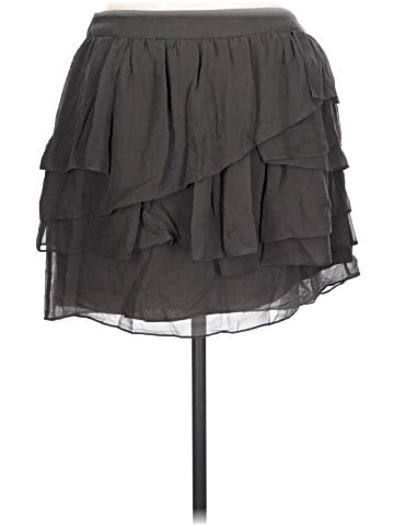 Garnet Hill Silk Skirt (view 2)