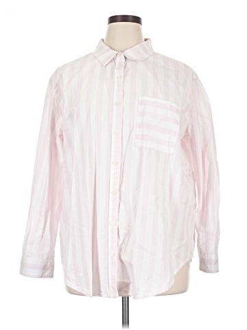 St. John's Bay Long Sleeve Button-Down Shirt (view 1)