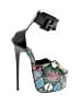 Unbranded Graphic Black Sandals Size EU 35 - photo 1