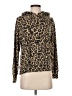 For The Republic Animal Print Brown Pullover Sweater Size XS - photo 1