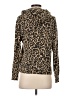 For The Republic Animal Print Brown Pullover Sweater Size XS - photo 2