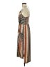 BCBGeneration Paisley Brown Cocktail Dress Size M - photo 5