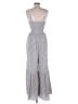 Bishop + Young 100% Polyester Gray Jumpsuit Size M - photo 2