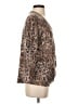 Democracy Animal Print Brown Pullover Sweater Size S - photo 4