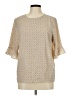 CeCe Tan 3/4 Sleeve Blouse Size L - photo 1