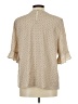 CeCe Tan 3/4 Sleeve Blouse Size L - photo 2