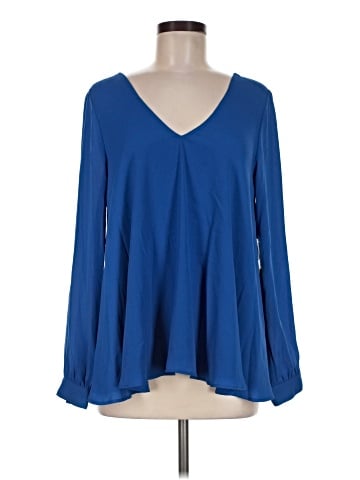 Karen Kane Long Sleeve Blouse (view 1)