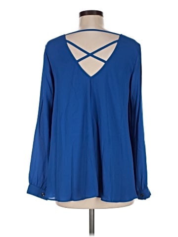 Karen Kane Long Sleeve Blouse (view 2)