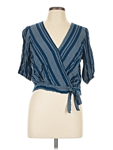 Xhilaration Short Sleeve Blouse (view 1)
