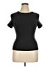 SKIMS Black Short Sleeve Turtleneck Size XL - photo 1