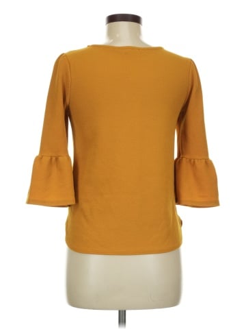 Green Envelope 3/4 Sleeve Top (view 2)