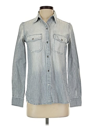 Current/Elliott Long Sleeve Button-Down Shirt (view 1)