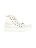 Converse White Sneakers Size 7 1/2 - photo 1