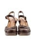 Born 100% Leather Brown Wedges Size 7 - photo 2