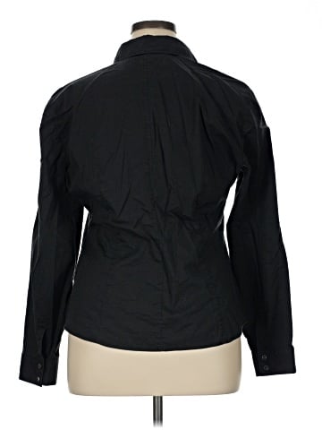 New York & Company Long Sleeve Button-Down Shirt (view 2)