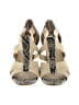 Donald J Pliner Animal Print Ivory Sandals Size 8 1/2 - photo 2