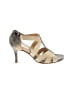 Donald J Pliner Animal Print Ivory Sandals Size 8 1/2 - photo 1