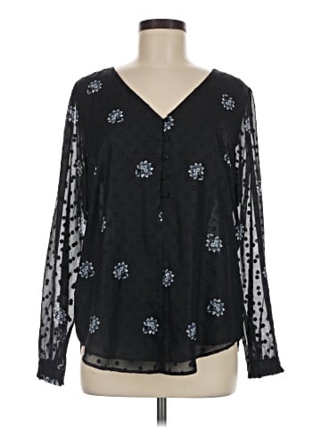 Ann Taylor LOFT Long Sleeve Blouse (view 1)