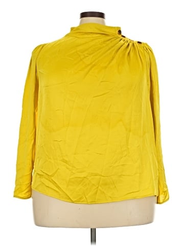 ELOQUII 3/4 Sleeve Blouse (view 1)