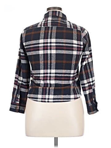 RSQ 3/4 Sleeve Button-Down Shirt (view 2)