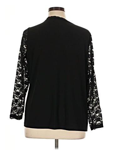 Susan Graver 3/4 Sleeve Top (view 2)