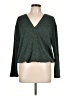 Max Studio Green Long Sleeve Top Size L - photo 1