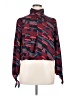 Allison Joy 100% Polyester Red Long Sleeve Blouse Size L - photo 1