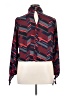 Allison Joy 100% Polyester Red Long Sleeve Blouse Size L - photo 2