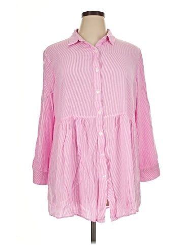 Solitaire 3/4 Sleeve Blouse (view 1)