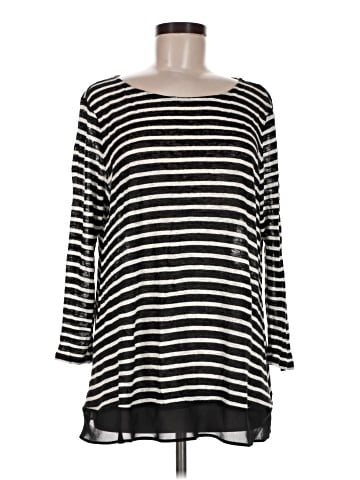 Lauren by Ralph Lauren 3/4 Sleeve T-Shirt (view 1)