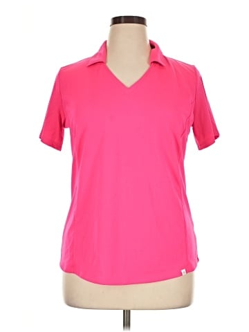 Lady Hagen Short Sleeve Polo (view 1)