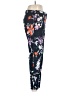 Zara Basic Floral Black Casual Pants Size 8 - photo 4