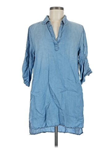 Thread & Supply 3/4 Sleeve Button-Down Shirt (view 1)