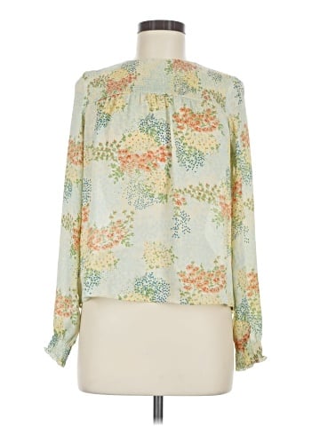Zara Basic Long Sleeve Blouse (view 1)