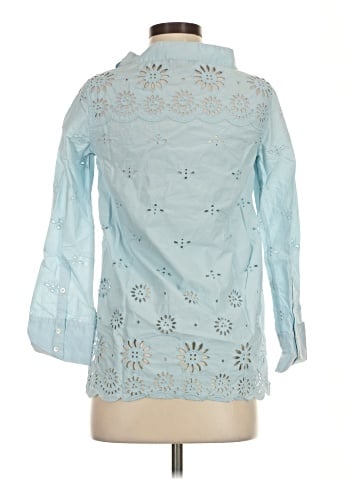 J.Crew 3/4 Sleeve Blouse (view 2)
