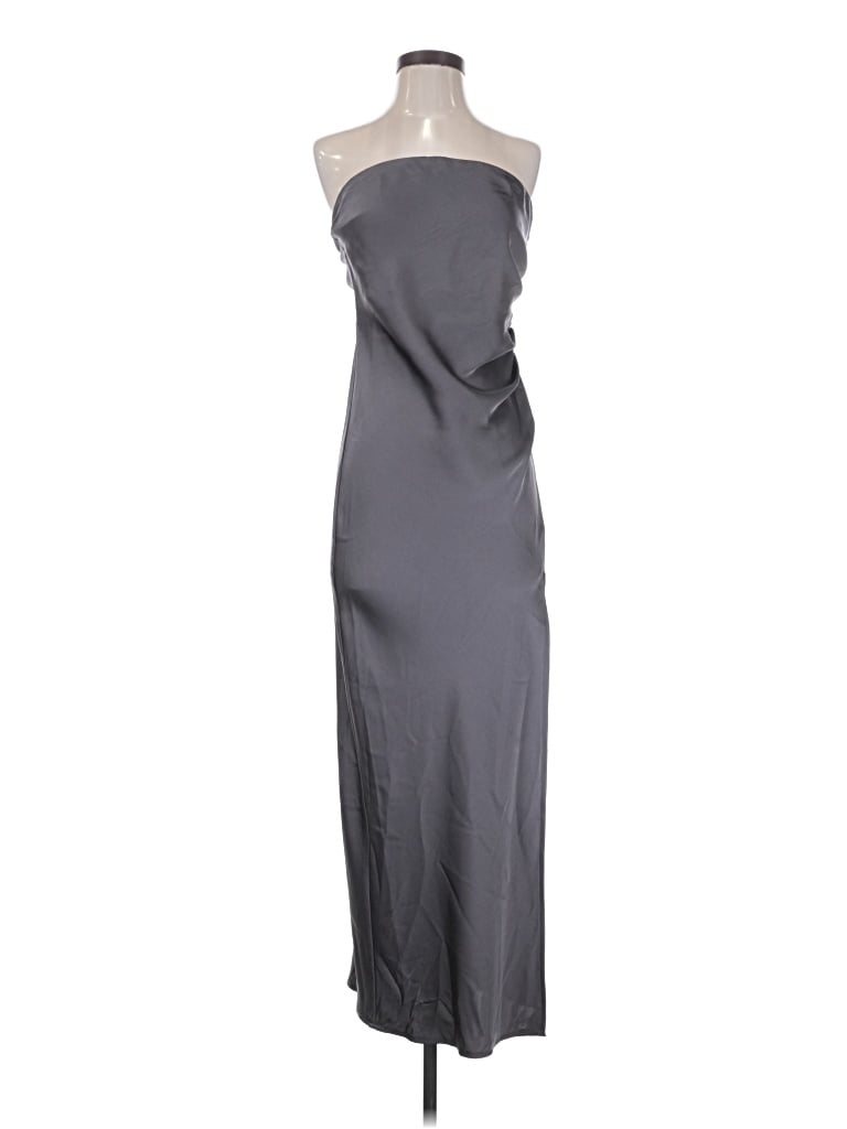 Pre-owned Hello Molly Cocktail Dress In Gray