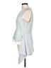 BCBGMAXAZRIA 100% Polyester Blue Sleeveless Blouse Size L - photo 5