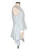 BCBGMAXAZRIA 100% Polyester Blue Sleeveless Blouse Size L - photo 4
