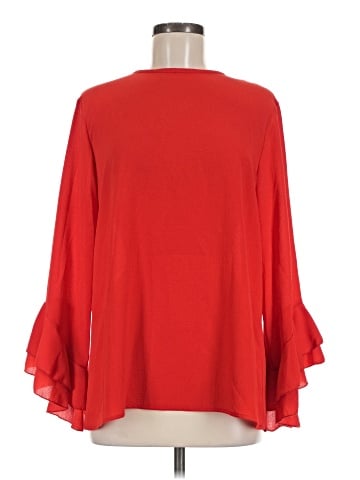 2 Hearts Long Sleeve Blouse (view 1)