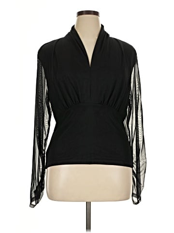 DKNY Long Sleeve Blouse (view 1)