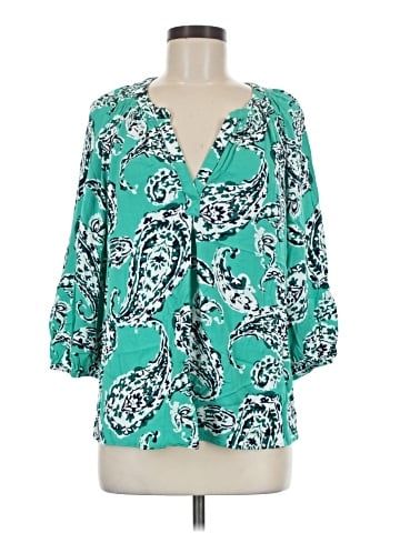 Crown & Ivy 3/4 Sleeve Blouse (view 1)