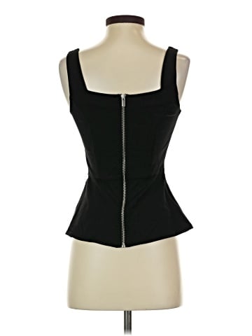 Bar III Faux Leather Top (view 2)