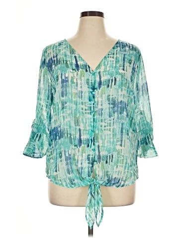Verve Ami 3/4 Sleeve Blouse (view 1)