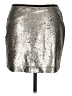 Zara Basic Metallic Silver Formal Skirt Size M - photo 2