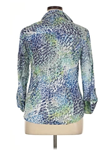 JM Collection 3/4 Sleeve Blouse (view 2)