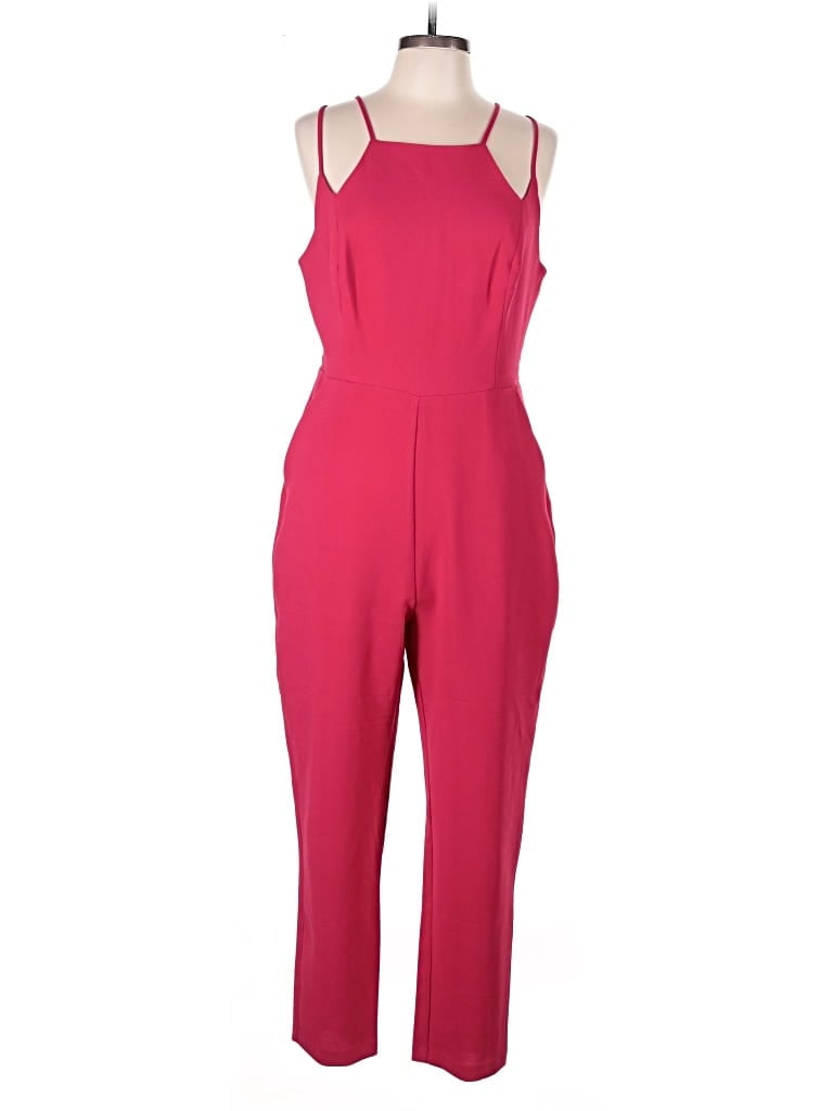 Pre-owned Bcbgeneration Jumpsuit In Red